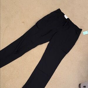 Black Scrub Pants